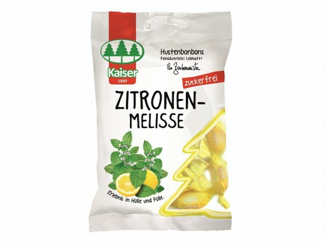 Kaiser Karamellid Sidrunmeliss Suhkruvabad 75g
