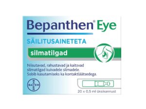 Bepanthen Eye silmatilgad säilitusaineteta 0,5ml x 20