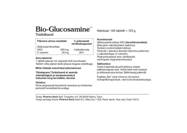 Bio-Glucosamine info karbil