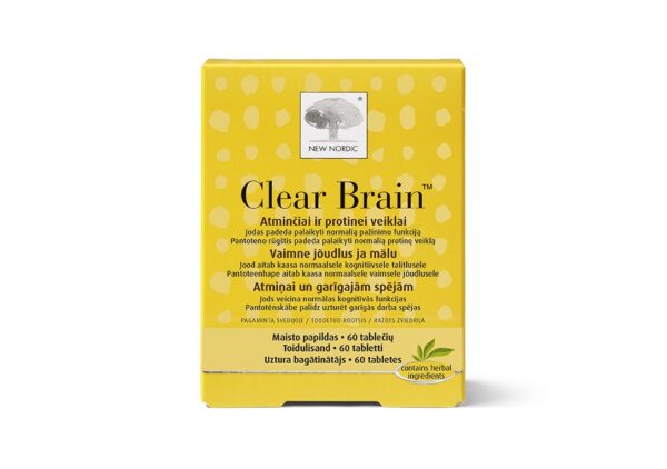 Clear Brain tabletid 60tk