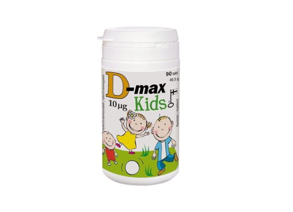 D-max Kids 10mcg närimistabletid N90