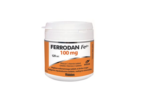 Ferrodan 100mg tabletid N120