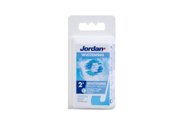 Jordan elektrilise hambaharja vahetuspead Whitening 2tk