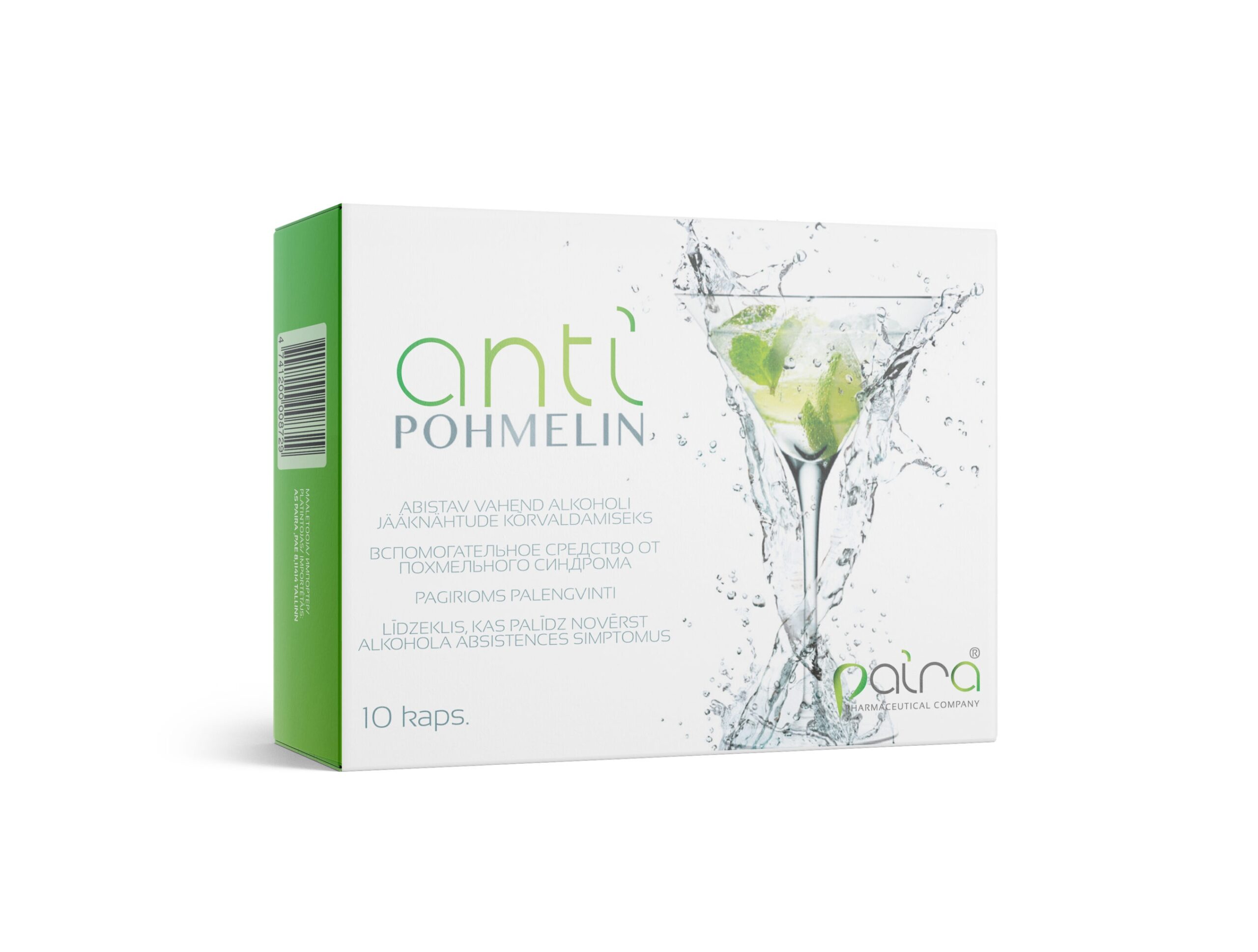 Paira antipohmelin kaps N10