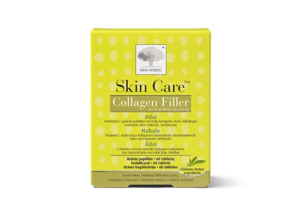 Skin Care Collagen Filler tabletid 60tk