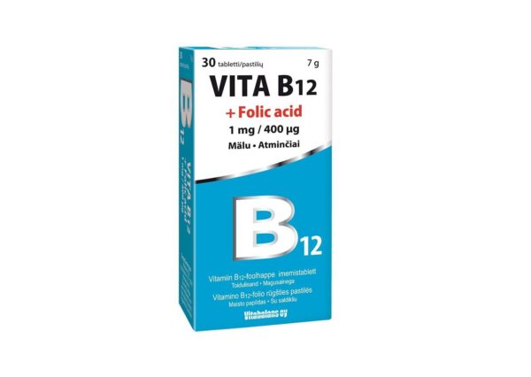 VITA B12 + foolhape tabletid N30