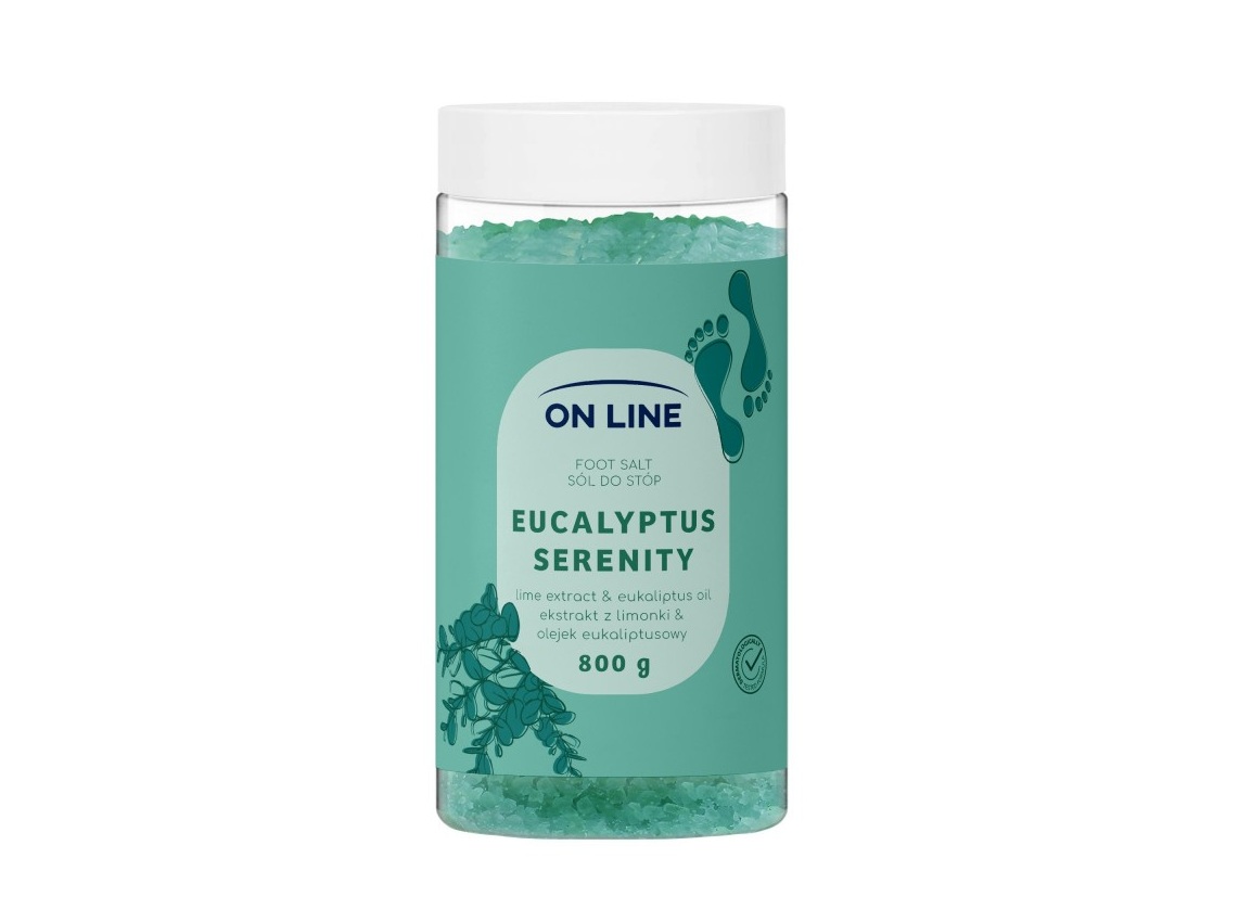 Vannisool ON LINE Eucalyptus Serenity jalgadele 800g