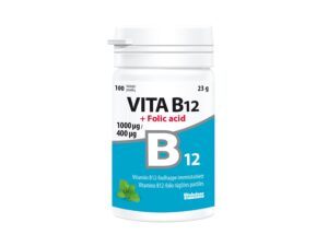 Vita-B12 + folic acid 1mg/400mcg imemistabl N100