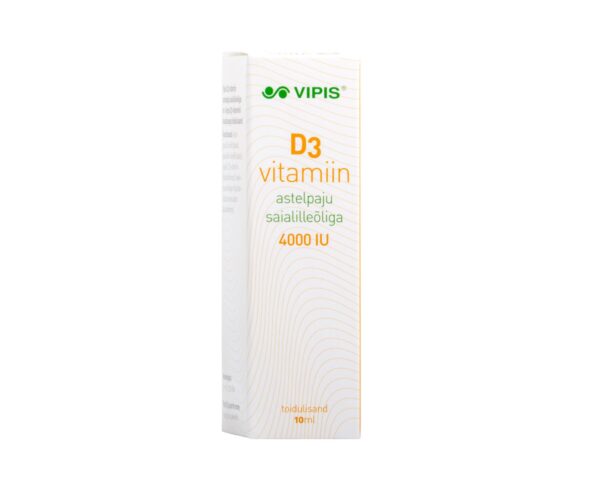 Vipis D3-vitamiin 4000IU 10ml karp