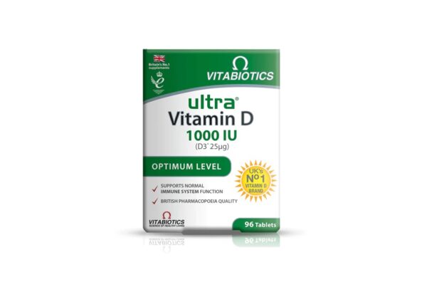 Vitamiin D3 ultra 1000IU 25mcg N96