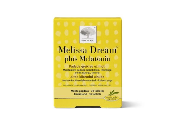 Melissa Dream Plus Melatonin tabletid 30tk
