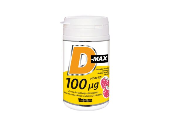 D-max 100mcg närimistabletid N90