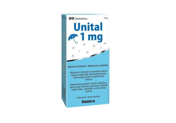 Unital 1mg tabletid N20