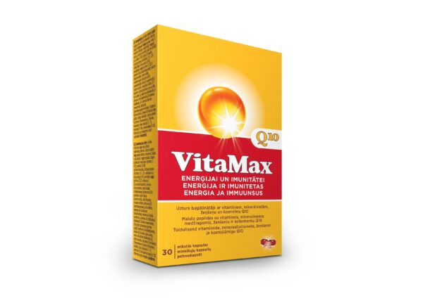 Vitamax Q10 pehmekapslid N30