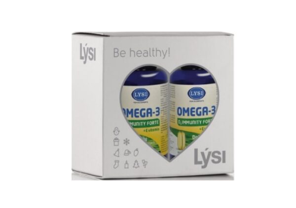 Lysi omega-3 D3 immunity forte +E-vitamiin