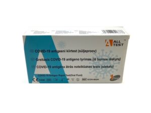 covid-19 antigeeni kiirtest süljest Alltest