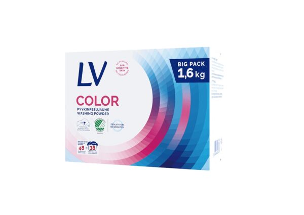 LV pesupulber värvilisele pesule 1,6kg