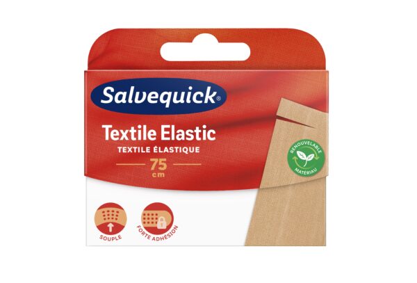 Salvequick Textile Elastic plaaster 75cm lõigatav