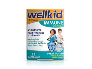 Wellkid Immune närimistabletid N30