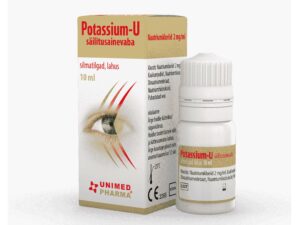 Potassium-u säilitusainevabad silmatilgad 10ml