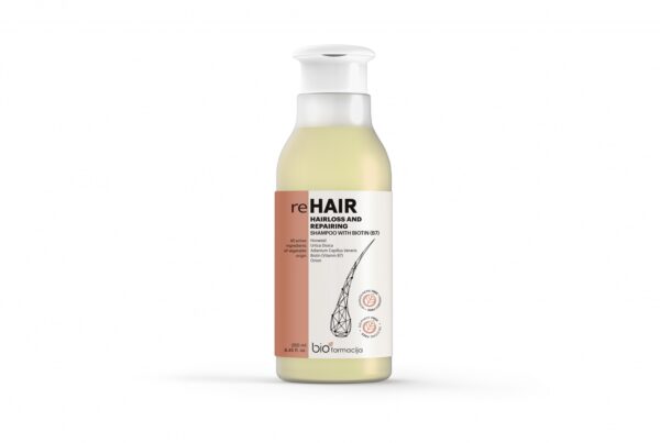 reHAIR hairloss and repairing shampoo with biotin (B7) 250ml