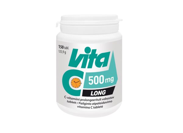 VITA C long prolongeeritud tablett 500mg N150