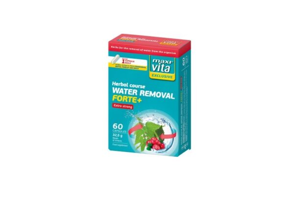Maxivita exclusive Water removal forte+ extra strong kaps N60