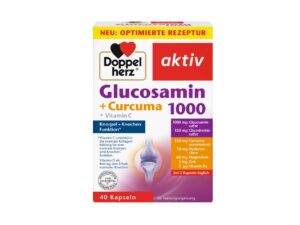 DoppelHerz aktiv glükosamiin 1000 +curcuma kaps N40