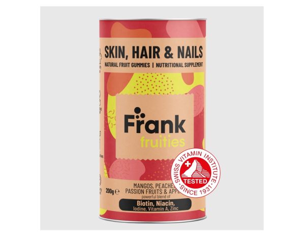 Frank fruities Skin, Hair & Nails natural fruit gummies N80