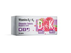 Paira vitamiinid D3+K2 tabletid N30