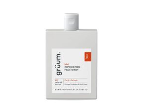 grüum.kori exfoliating face wash 120ml apelsini, eukalüpti ja nõiapuuga