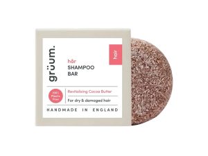 grüum.har shampoo bar revitalising cocoa butter 50g