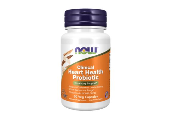 NOW Foods Heart Health Probiotic vegan kapslid N60