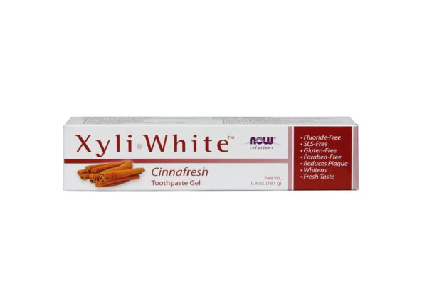 NOW Xyli-White Cinnafresh hambapasta-geel 181g
