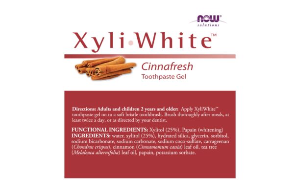 Xyli-White Cinnafresh hambapasta info
