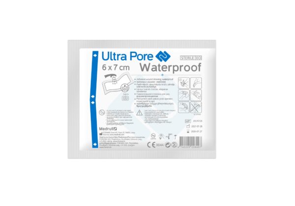 Medrull plaaster Ultra pore 6x7cm waterproof N1 steriilne