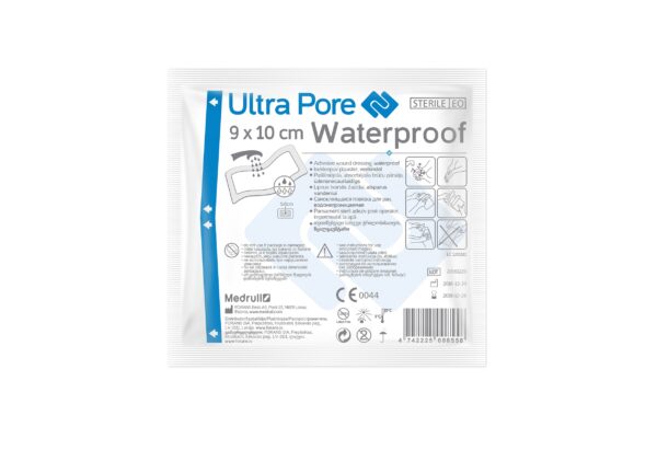 Medrull plaaster Ultra pore waterproof 9x10cm N1 steriilne