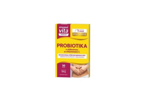 maxi vita premium probiotika C-vitamiiniga kaps N30