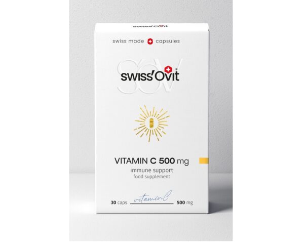 Swiss'Ovit Vitamin C 500mg kapslid N30