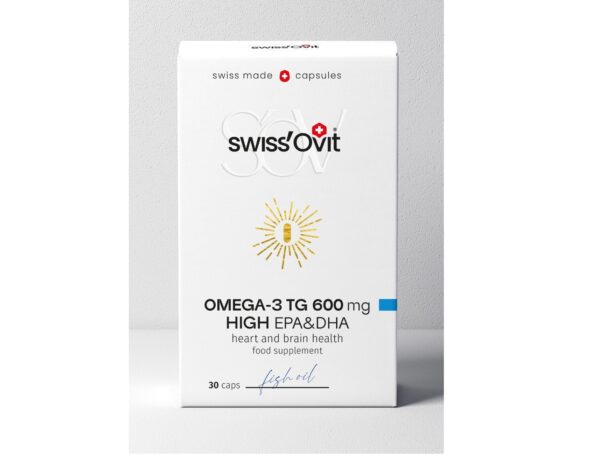 Swiss'Ovit omega-3 TG 600mg kapslid N30