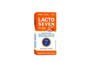 Lactoseven Trio 3in1 närimistabletid N50 apelsinimaitselised