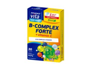 Vitar MaxiVita B-kompleks forte + C-vitamiin kaps N30
