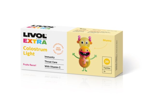 Livol extra Colostrum Light pastillid N20
