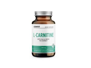 ICONFIT L-carnitine+CLA+Green tea kapslid N90