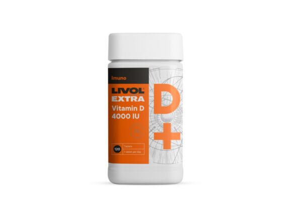 Livol extra Vitamin D 4000 IU tabletid N120