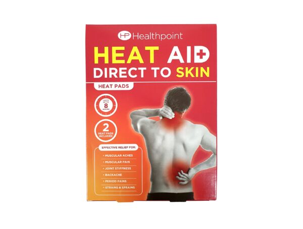 Healthpoint Heat Aid soojendavad plaastrid 2tk