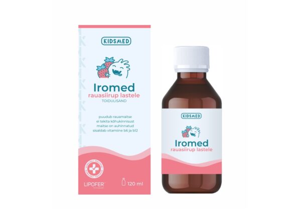 Kidsmed Iromed rauasiirup lastele 120ml