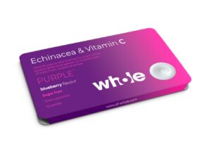 Whole PURPLE Echinacea & Vitamin C pastillid N15