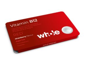 Whole RED Vitamin B12 pastillid N15