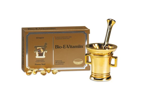 Bio-E-Vitamiin 290mg (430 IU) kapslid N60